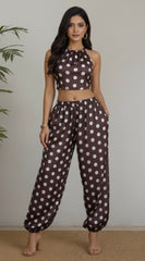 The Espresso Martini Balloon Pants Set