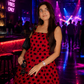 Midnight Rouge -The Red & Black Polka Dot Dress
