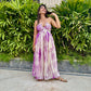 The Whispers in Purple dress
