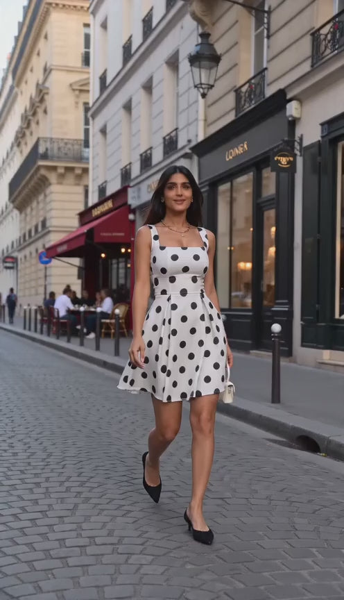 The Vanilla & Noir dress