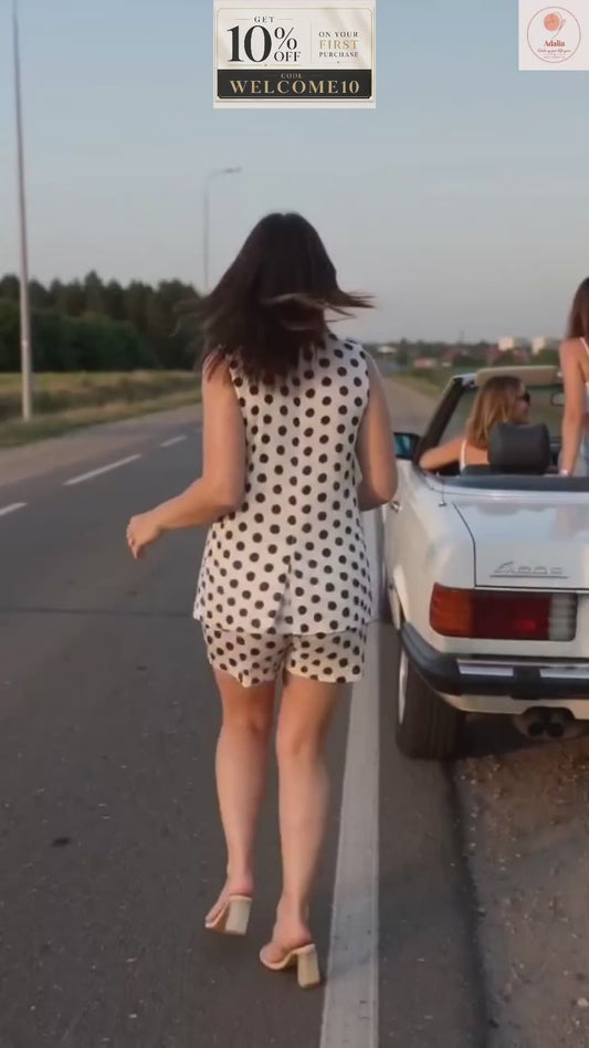Black Dot Drama with shorts