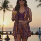 Twilight Bloom CoordSet with Shorts