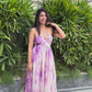 The Whispers in Purple dress
